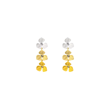 Colorful Flower Earrings