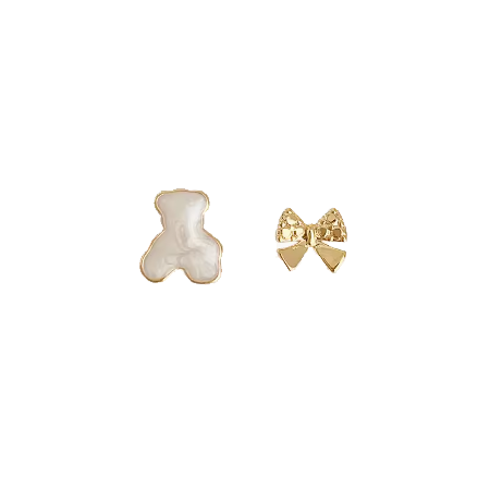 Bow Bear Earrings
