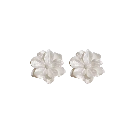 Camellia Ear Clips