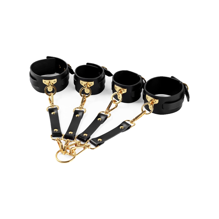 Cross-Shaped Leather Restraint