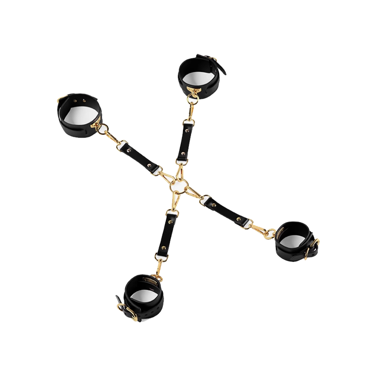 Cross-Shaped Leather Restraint
